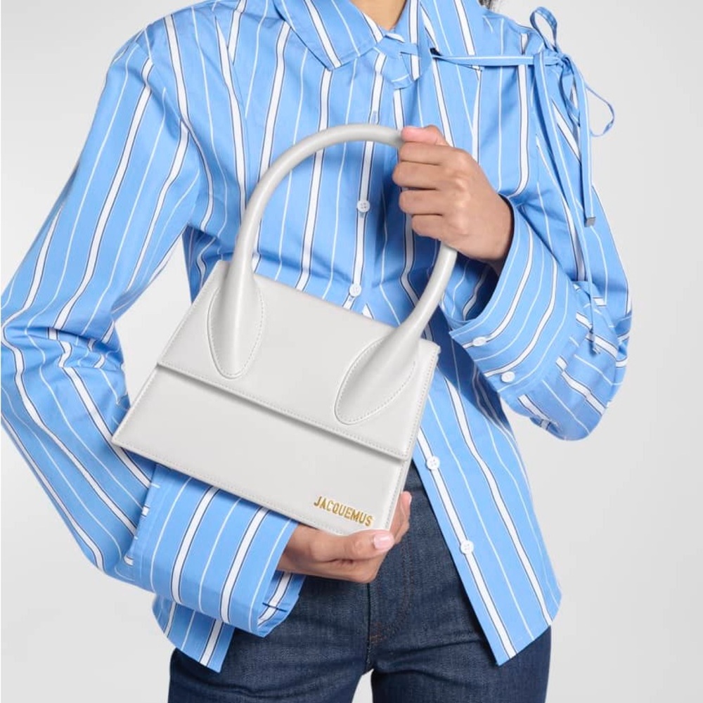 Jacquemus Le Grand Chiquito leather top handle bag
